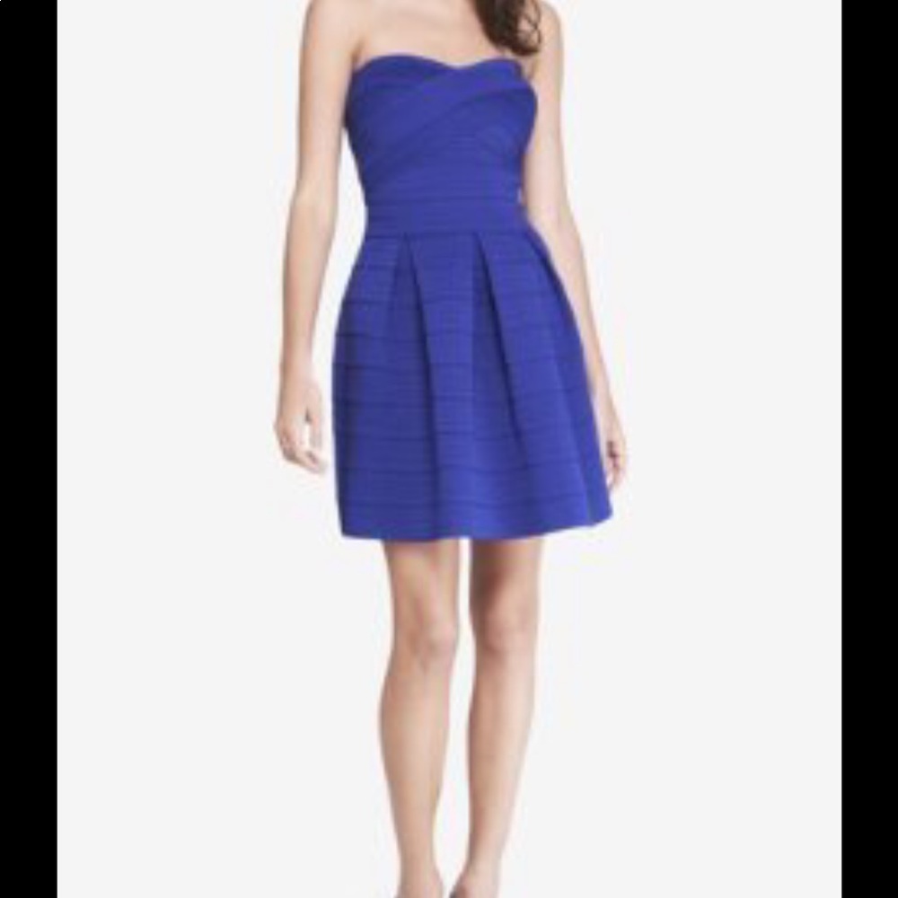 NWT Express blue party dress